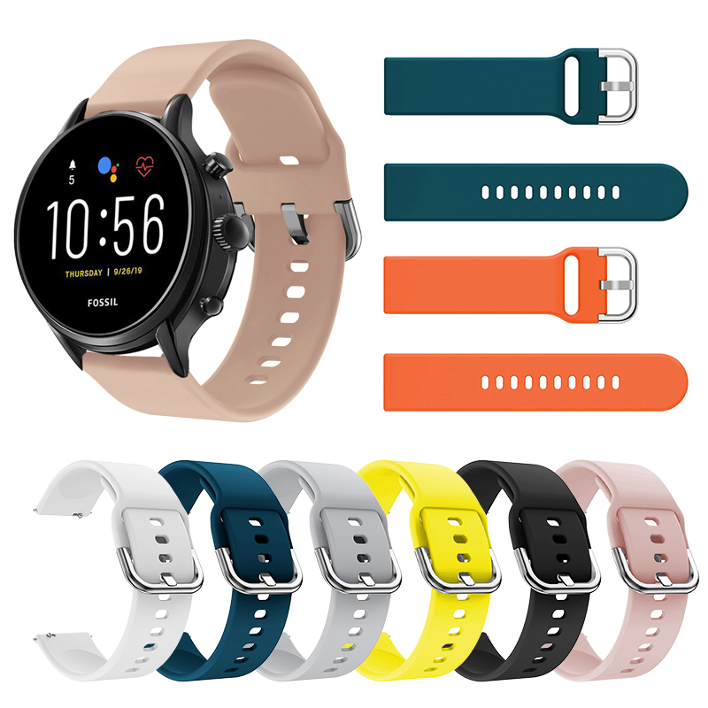 Fossil Smartwatch Accessories - Bracelet en silicone pour montre Fossil