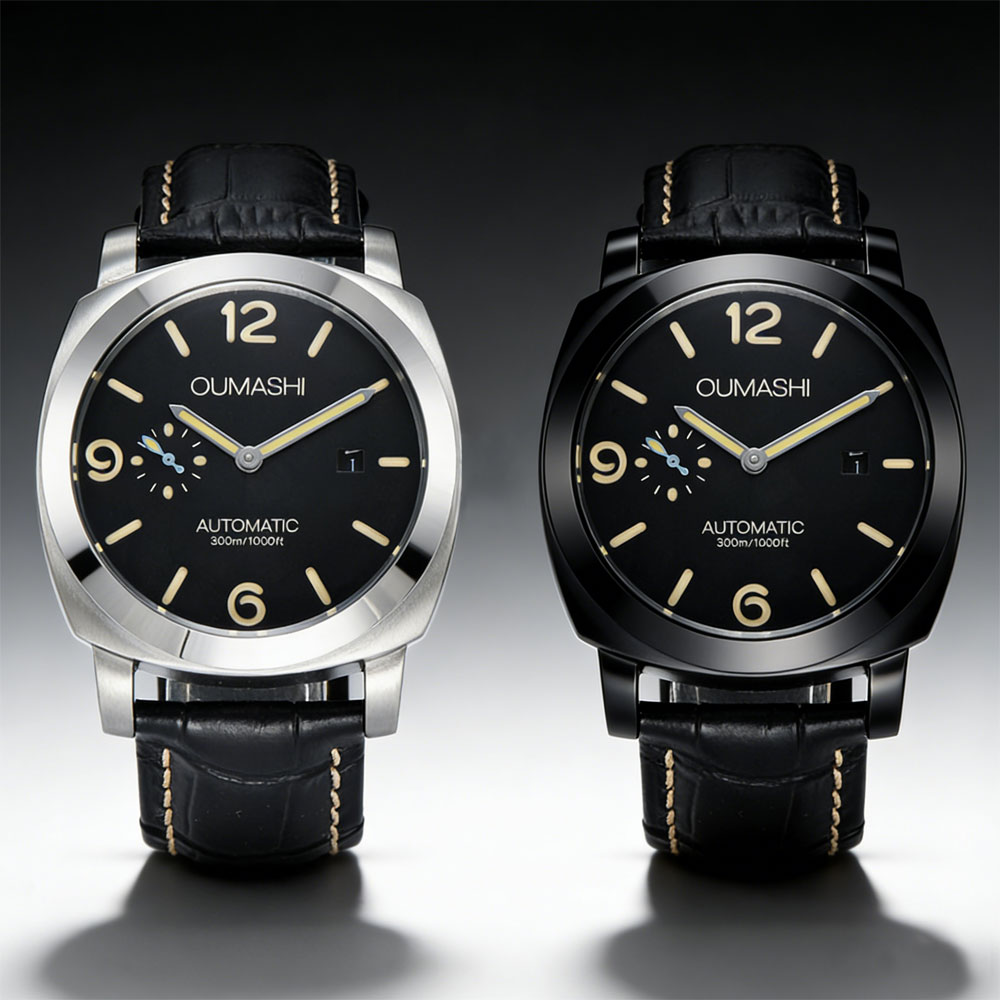 Accessories With Watch - Montre pour homme 44 mm, mouvement