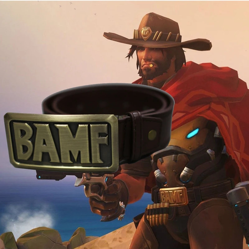Accessories With Watch - NOUVEAUTÉ! Ceinture de cosplay McCree en