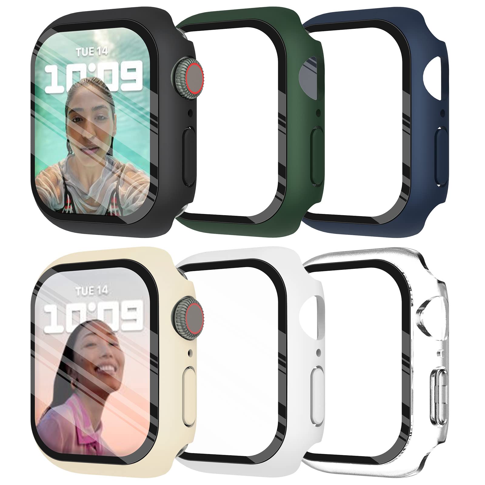 Garmin Smartwatch Accessories - Verre trempé + couvercle pour Apple