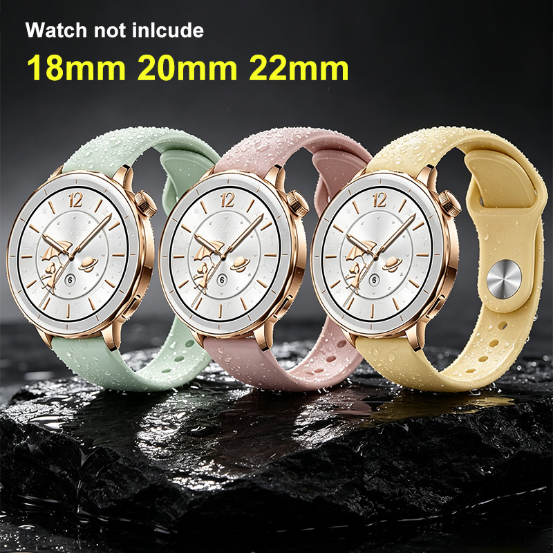 Fossil Smartwatch Accessories - Bracelet en silicone pour femmes 18