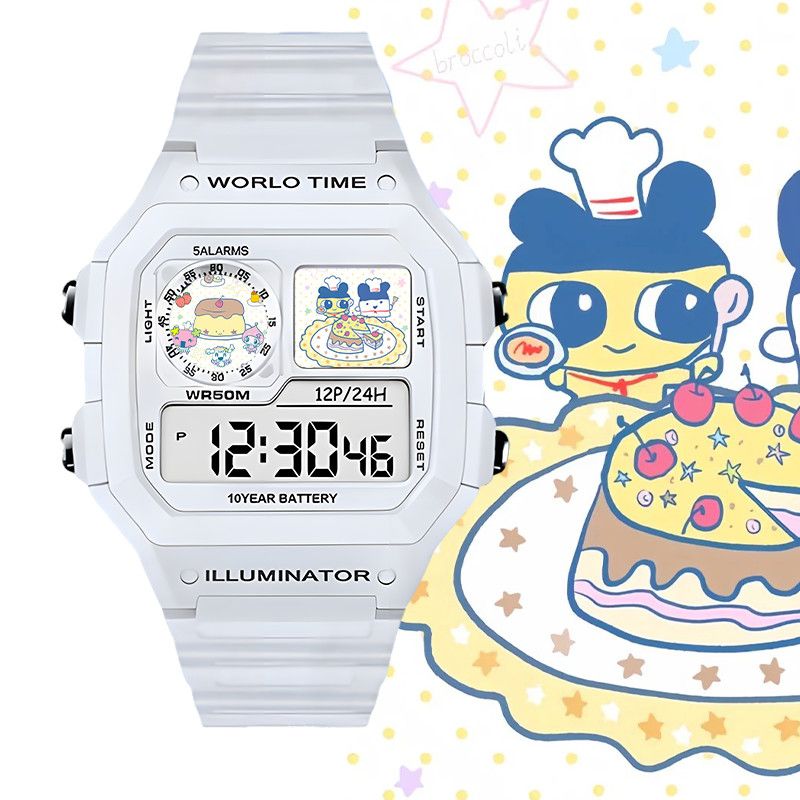 Accessories With Watch - Montre électronique intelligente Tamagotchi Big Mouth