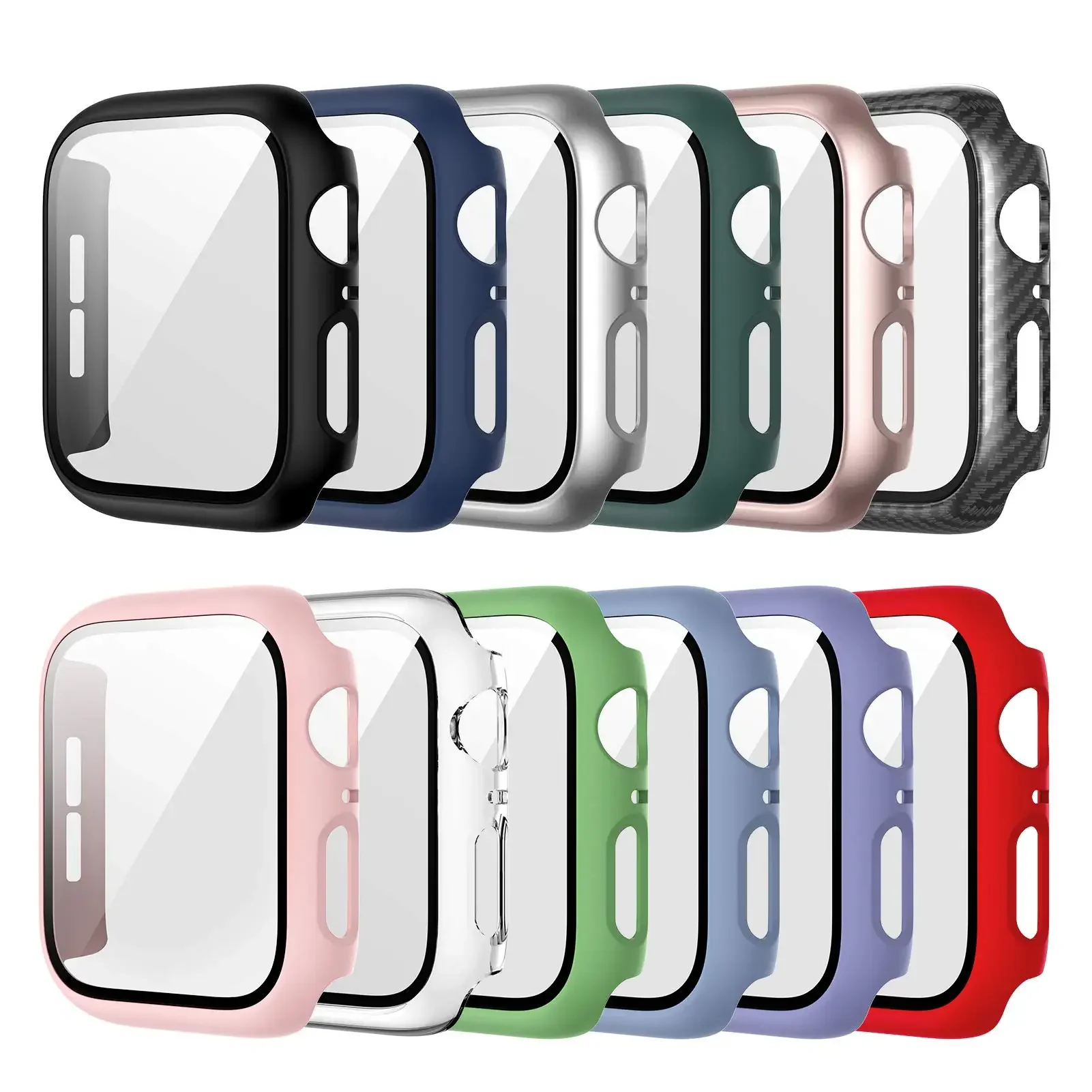 Garmin Smartwatch Accessories - Verre trempé + couvercle pour Apple