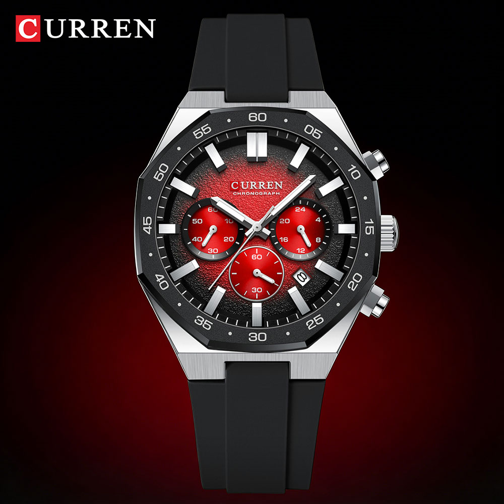 Accessories With Watch - Montre sport pour homme CURREN, mode
