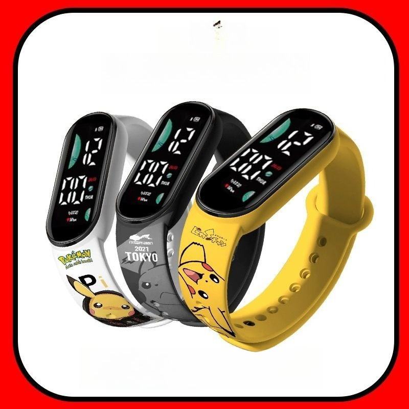 Accessories With Watch - Montre numérique à motif de dessin
