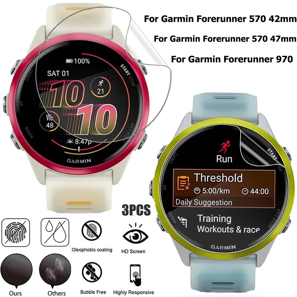 Film Hydrogel pour montre conn - Garmin Smartwatch Accessories avis et prix