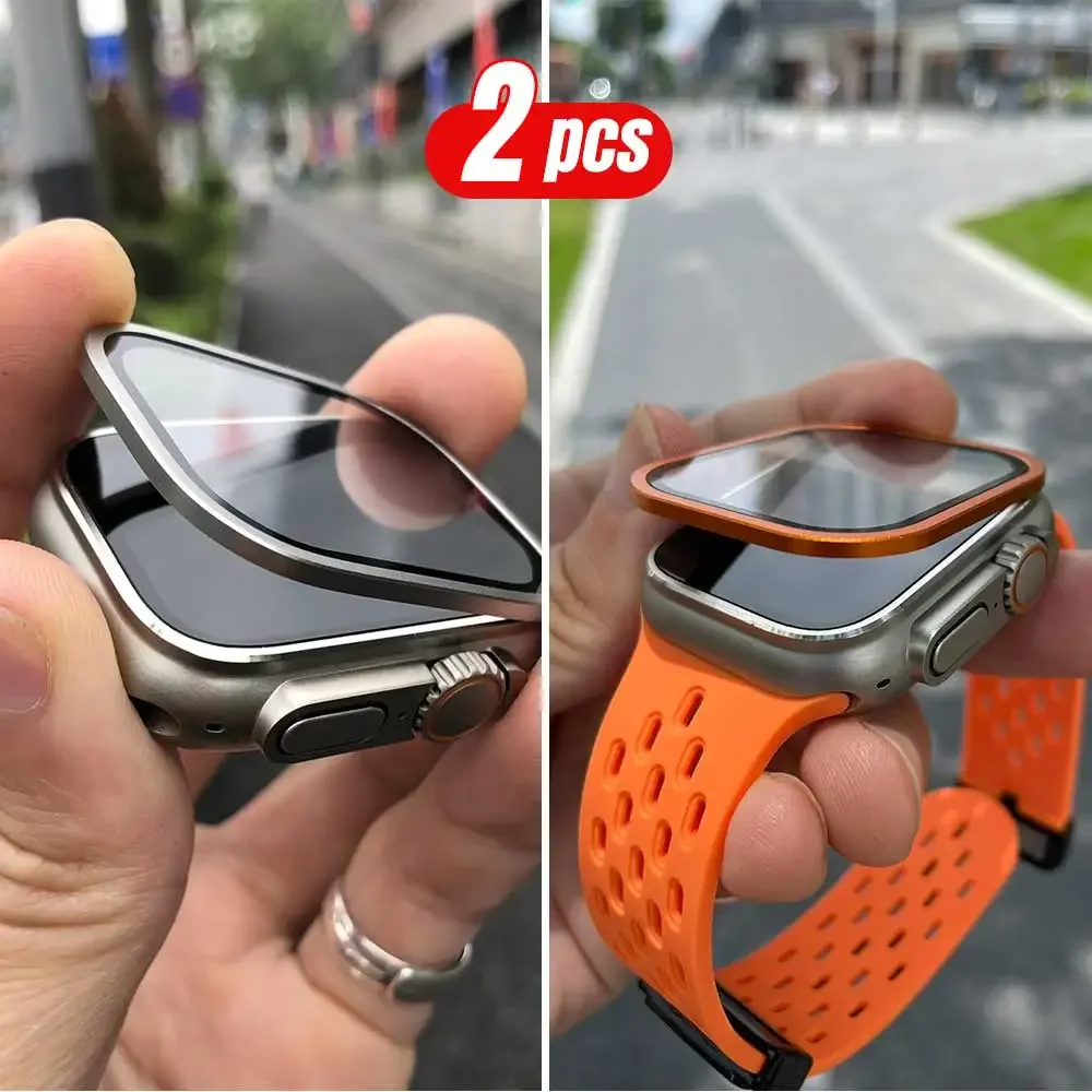 Cadre métallique en titane pou - Apple Smartwatch Accessories avis et prix