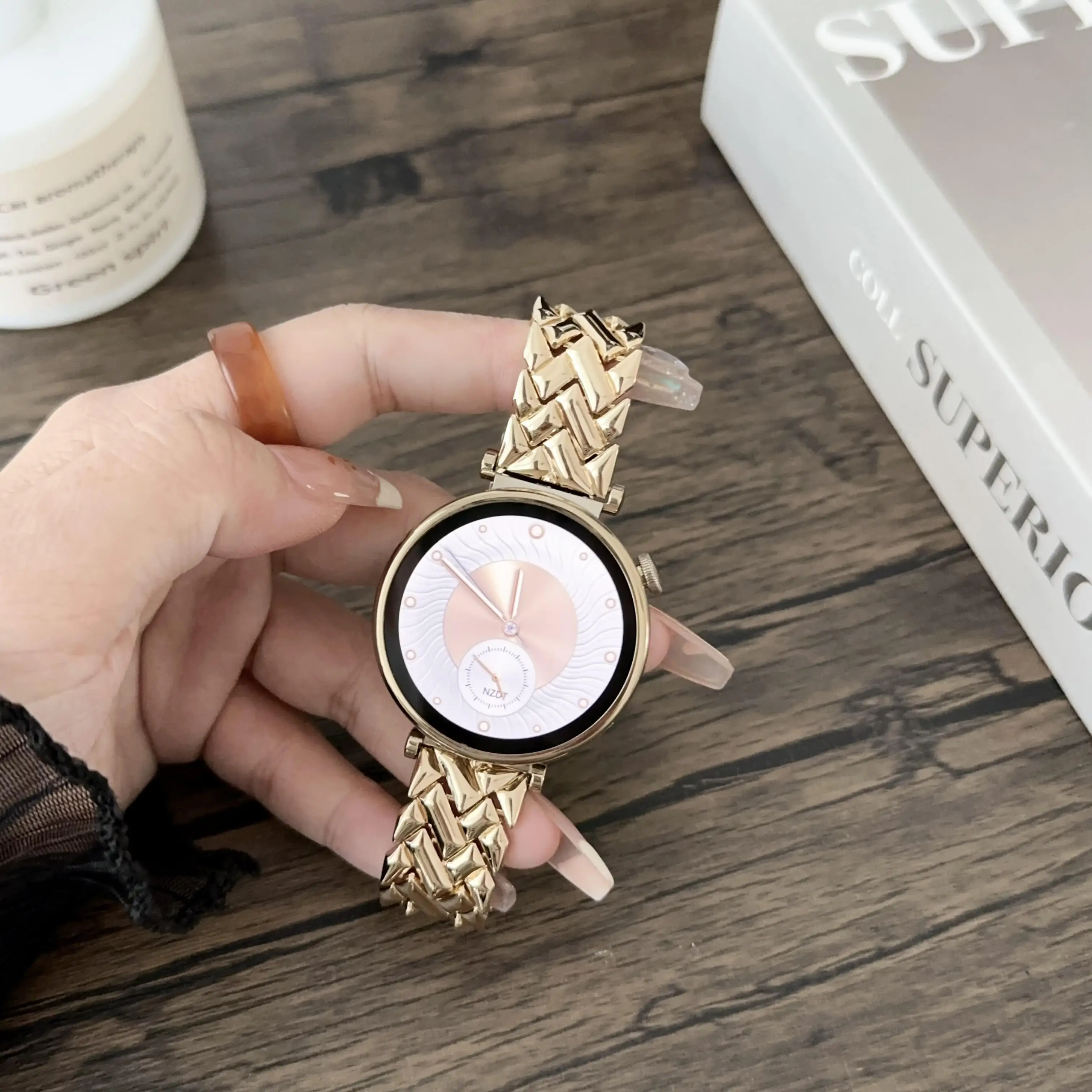 Bracelet de montre en acier in - Fossil Smartwatch Accessories avis et prix