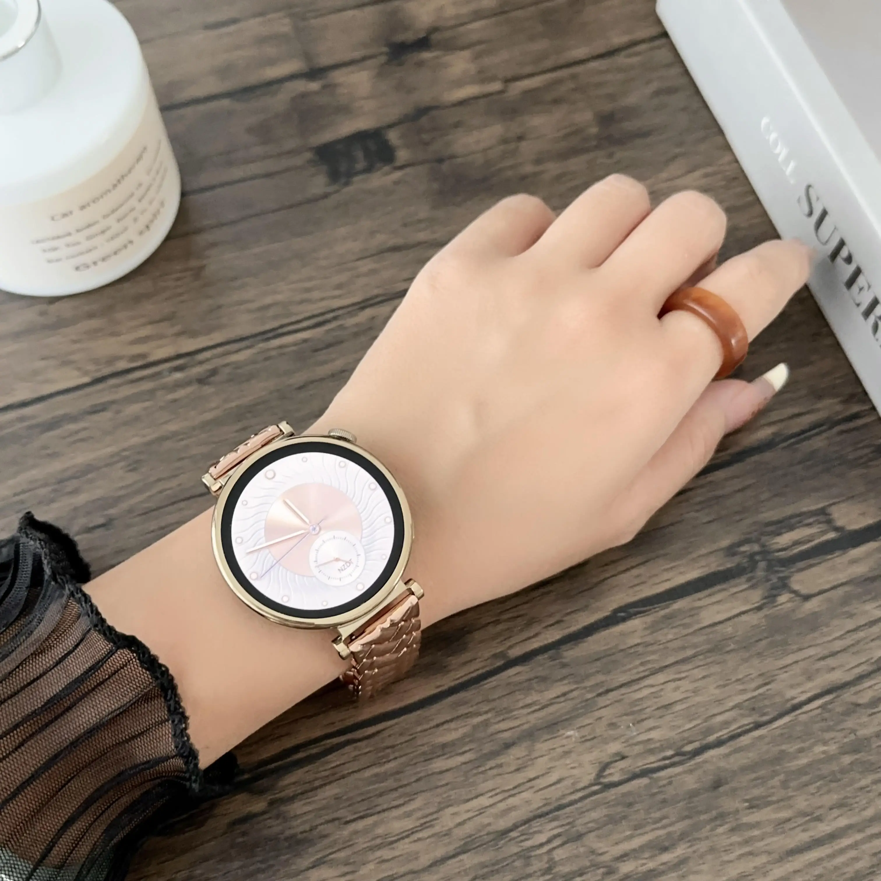 Bracelet de montre en acier in - Fossil Smartwatch Accessories avis et prix