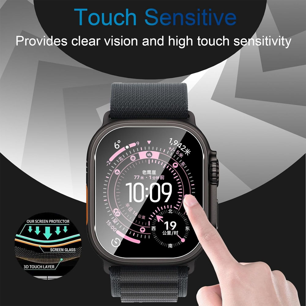 Verre trempé pour Apple Watch  - Apple Smartwatch Accessories avis et prix