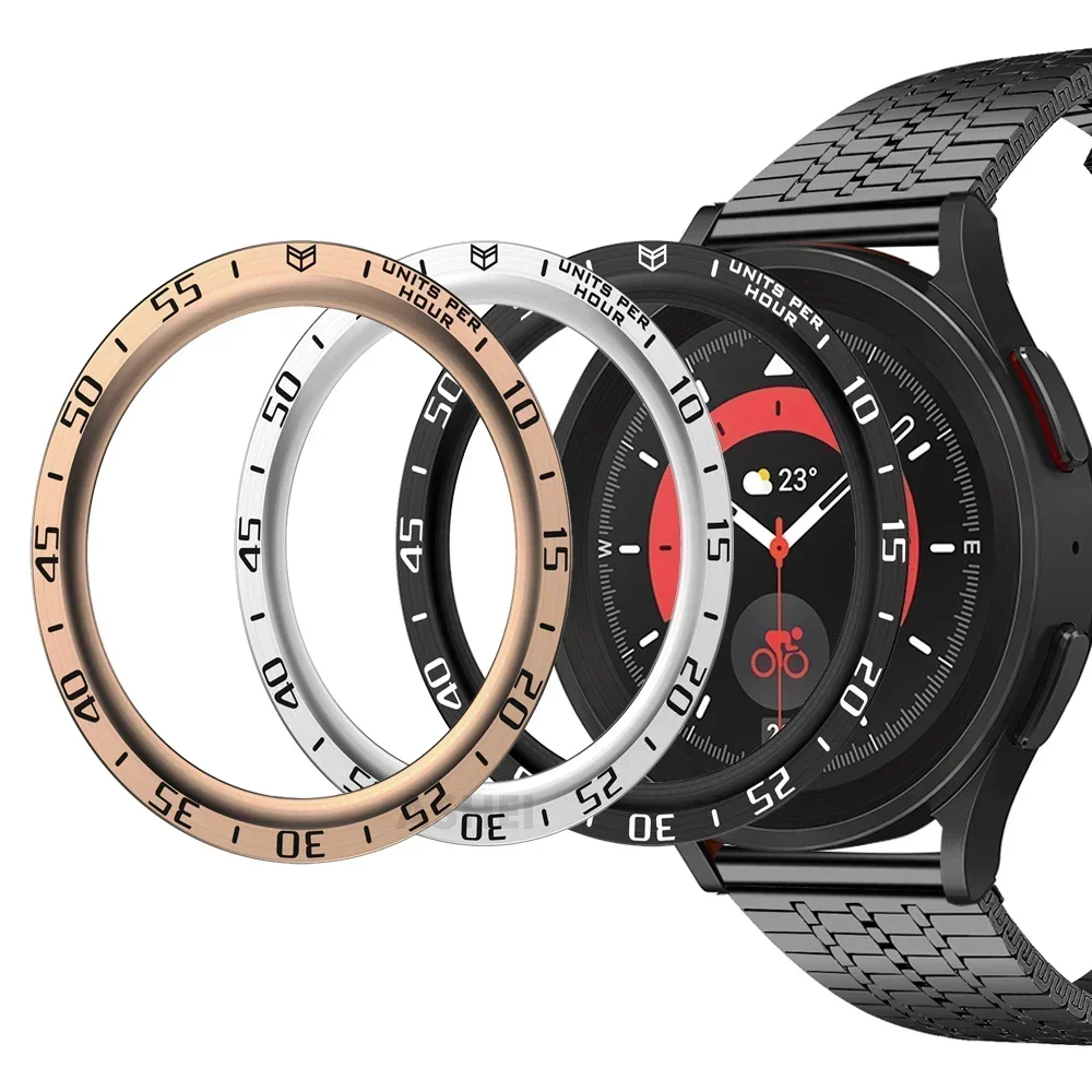 Anneau de protection en métal  - Accessories For Galaxy Watch 5 avis et prix