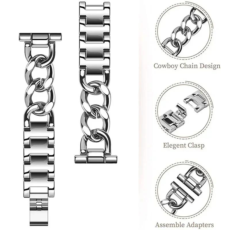 Étui + Bracelet scintillant po - Accessories For Galaxy Watch 5 avis et prix
