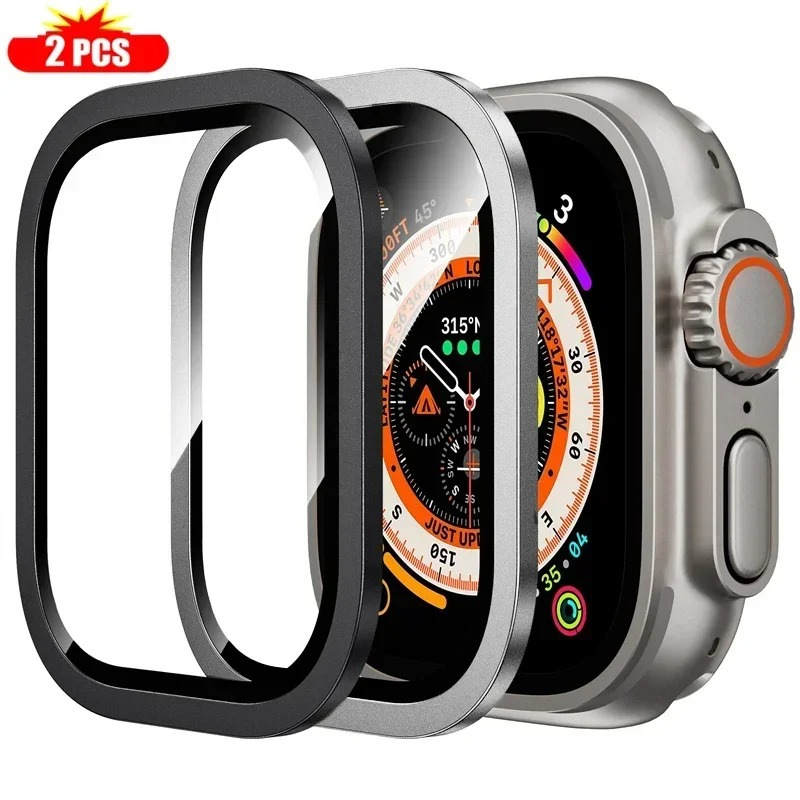 2 pièces verre trempé pour App - Apple Smartwatch Accessories avis et prix