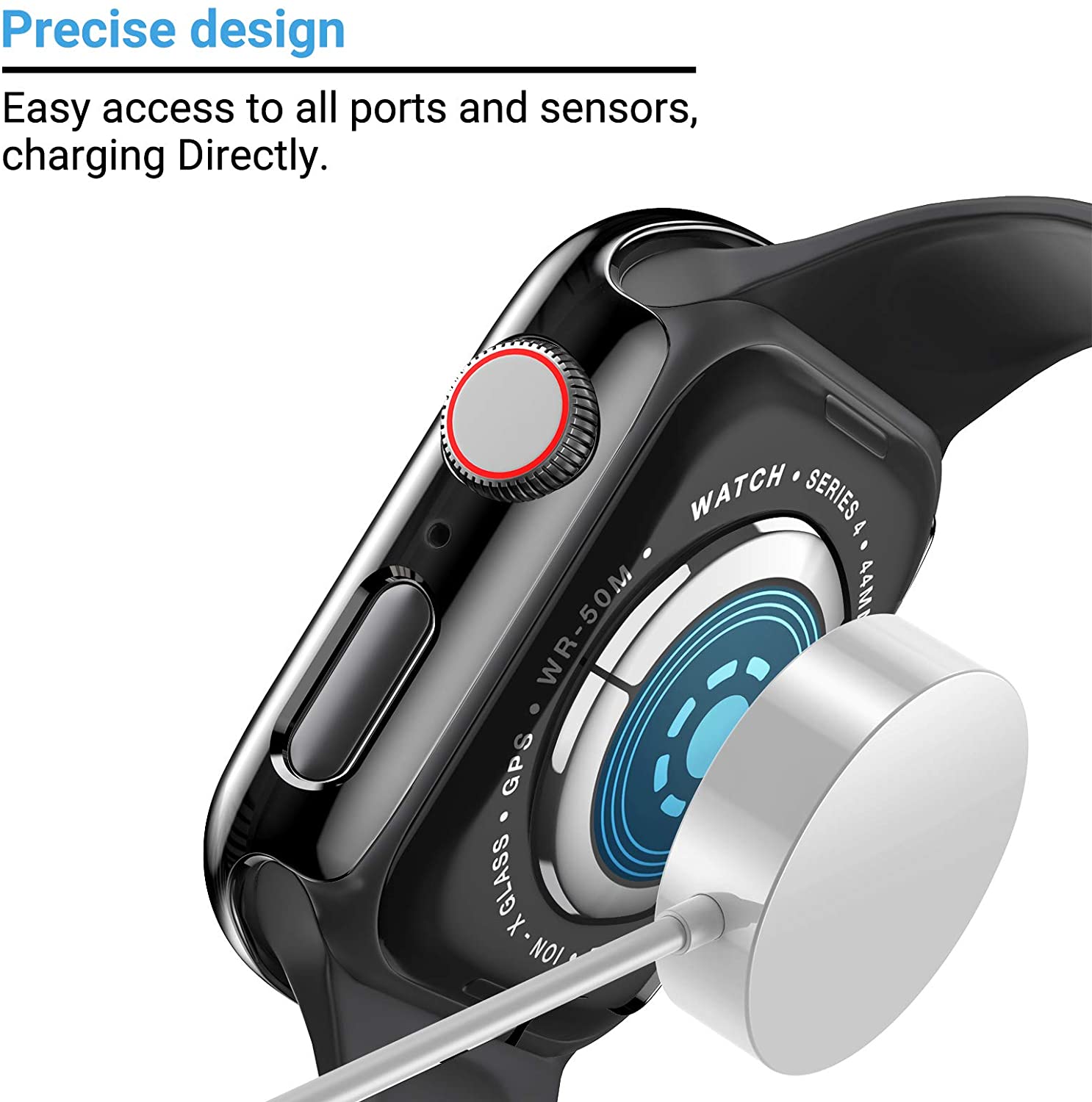 Verre + couvercle pour boîtier - Apple Smartwatch Accessories avis et prix
