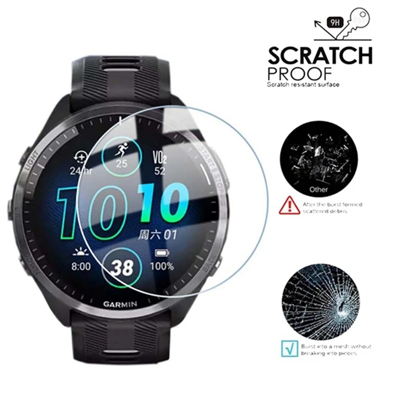 Film de verre pour montre inte - Garmin Smartwatch Accessories avis et prix