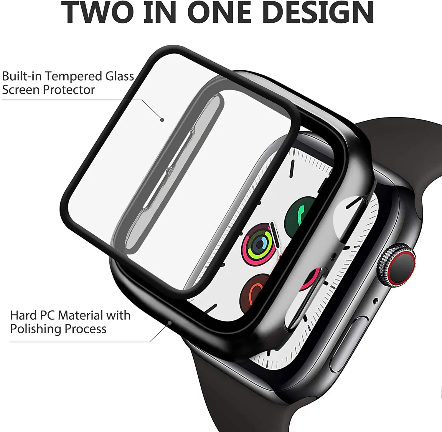 Verre trempé + couvercle pour  - Garmin Smartwatch Accessories avis et prix