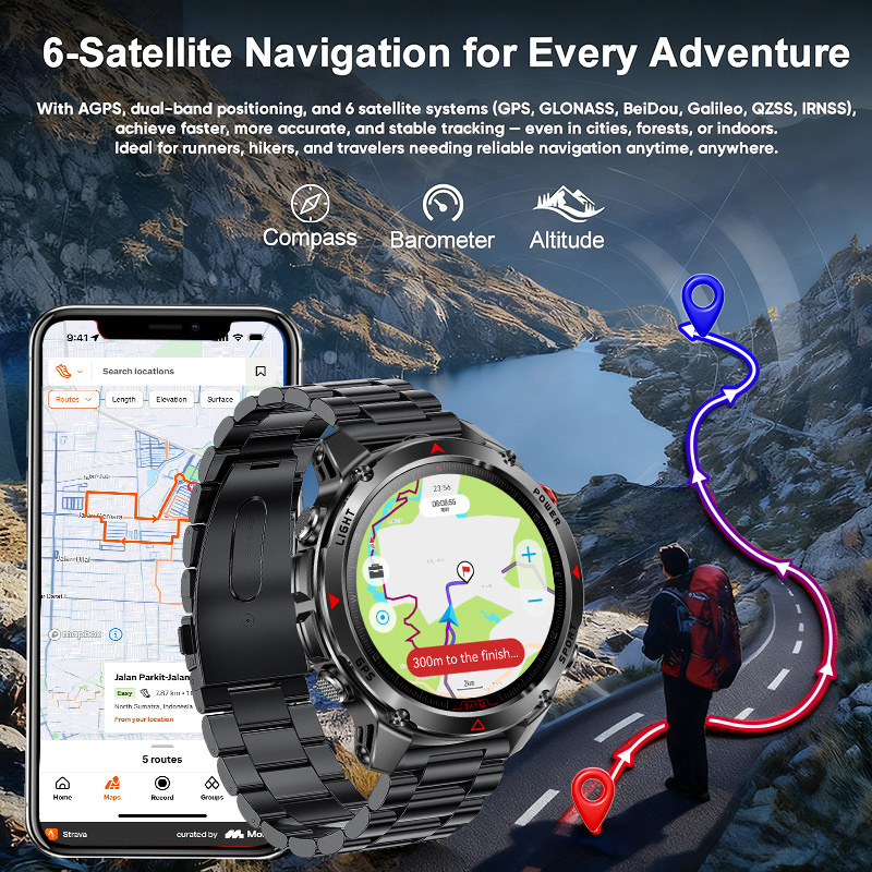 T-rex 3 Pro militaire Grade AG - Android Smartwatch Accessories avis et prix