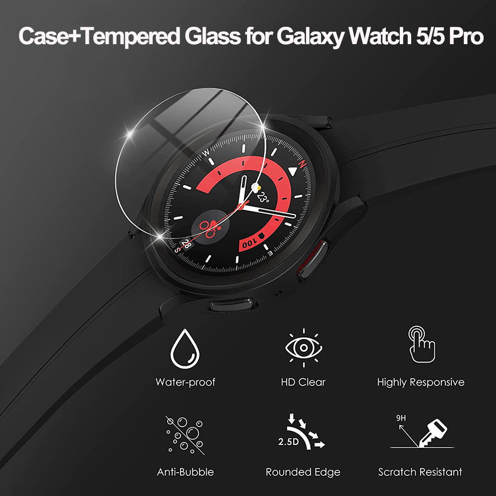 Coque de protection d'écran ét - Accessories For Galaxy Watch 5 avis et prix
