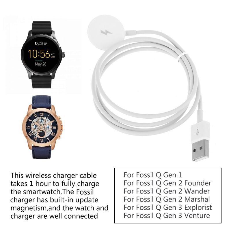 Adaptateur de chargeur de mont - Fossil Smartwatch Accessories avis et prix