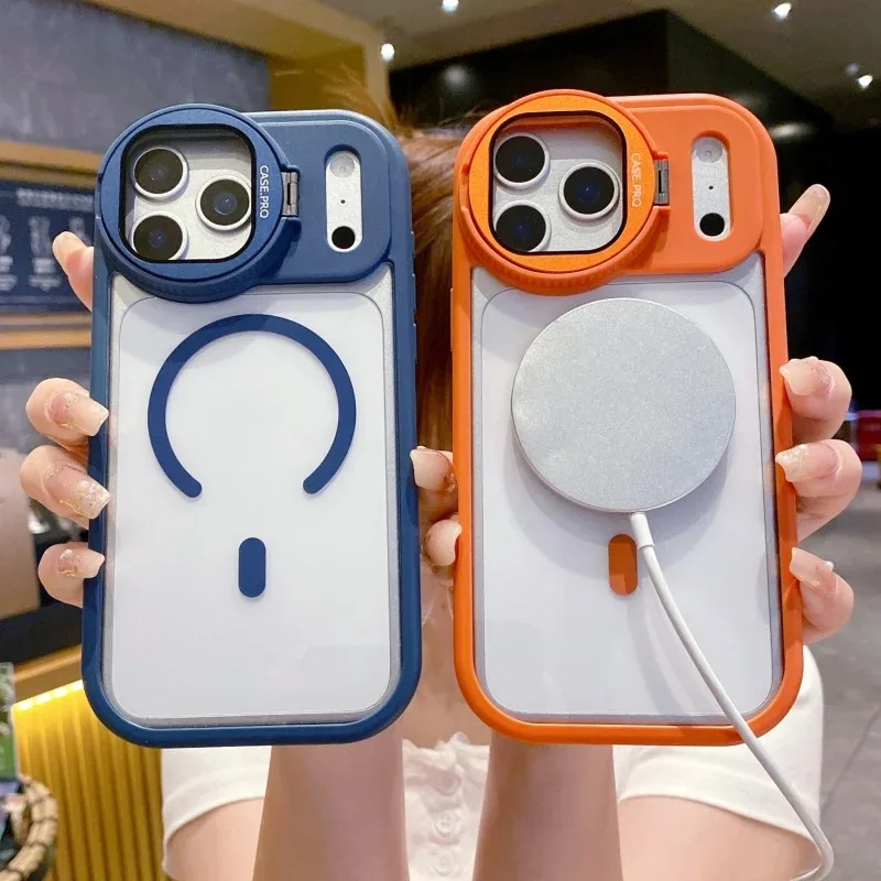 Coque transparente avec suppor - Magnetic Charging Stand avis et prix